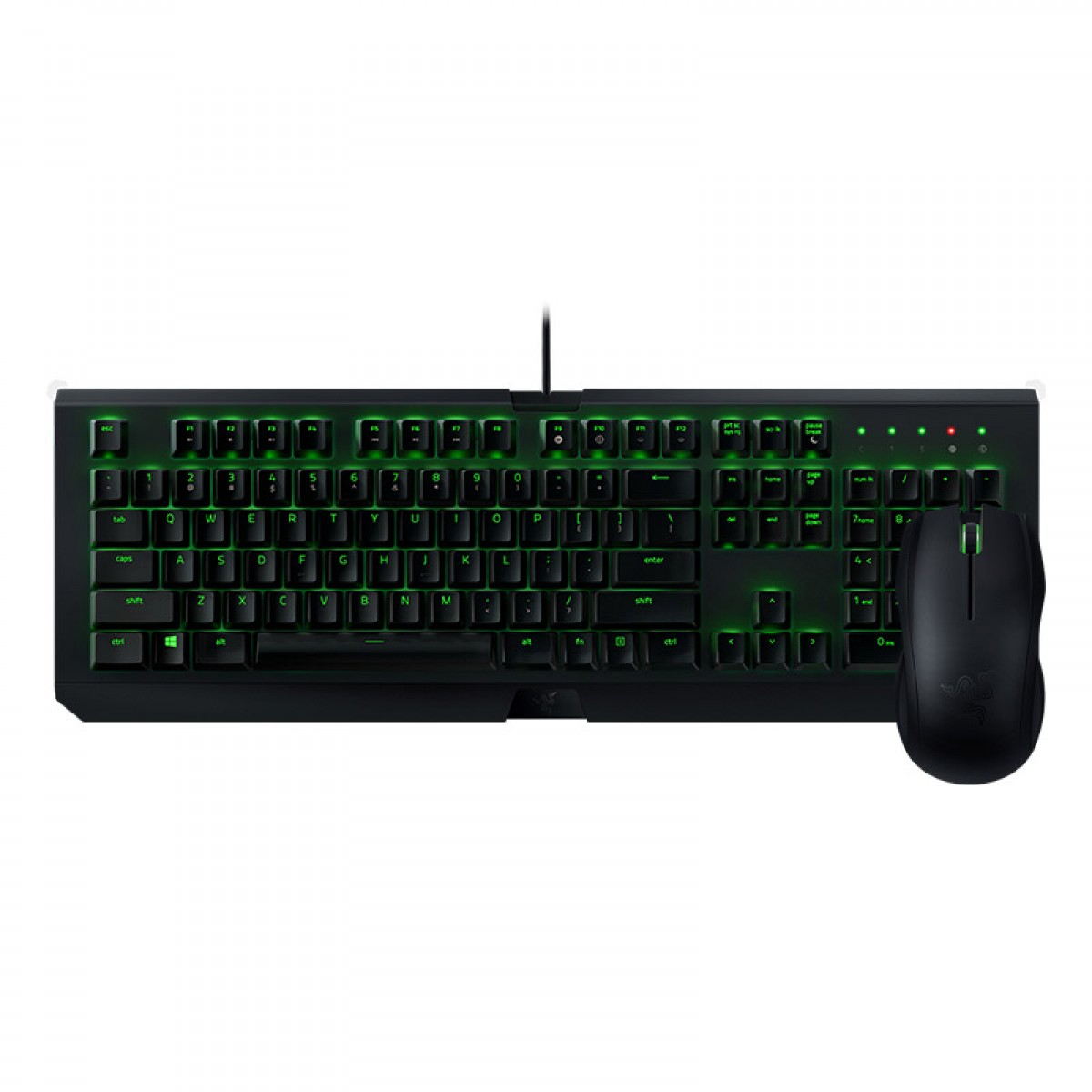 Razer雷蛇 太攀皇蛇+黑寡妇蜘蛛X 机械键盘鼠标电竞游戏套装 酷黑包装 三色灯光系统 顺丰包邮